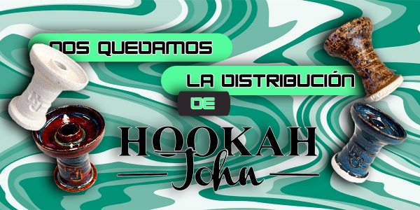 ¡LA CÁPSULA SE QUEDA CON LA  DISTRIBUCIÓN DE HOOKAH JOHN EN ESPAÑA!